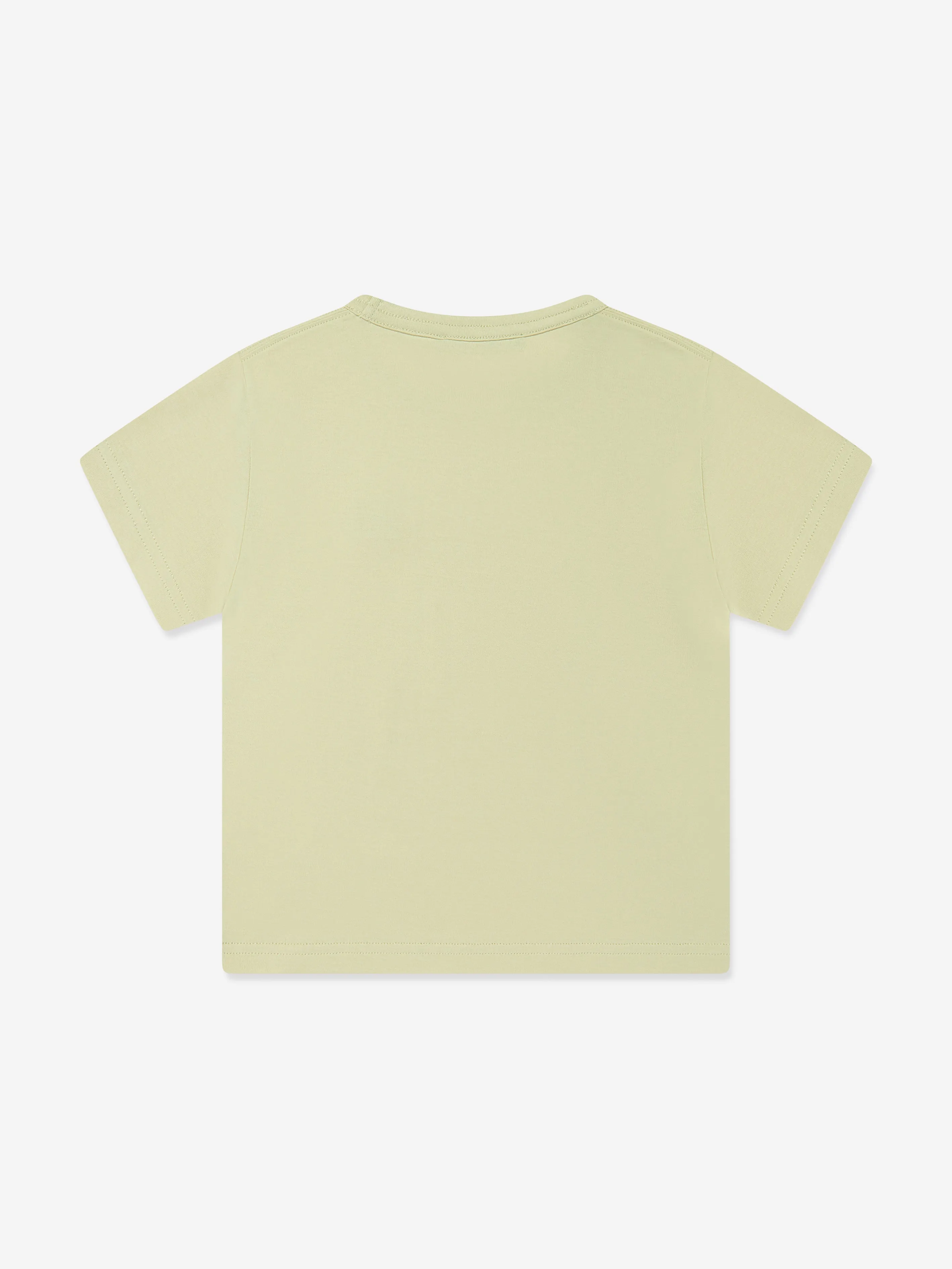 Acne Studios Kids Logo T-Shirt in Beige