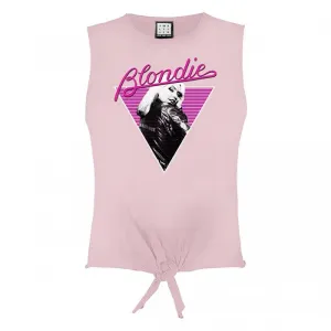 Amplified Womens/Ladies Blondie Sleeveless Crop Top