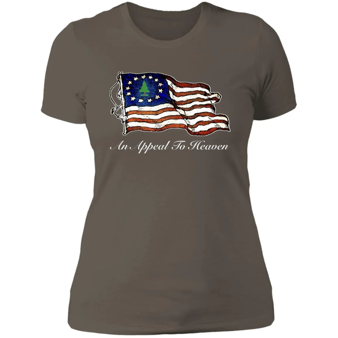 An Appeal to Heaven 1776 Ladies' Boyfriend T-Shirt