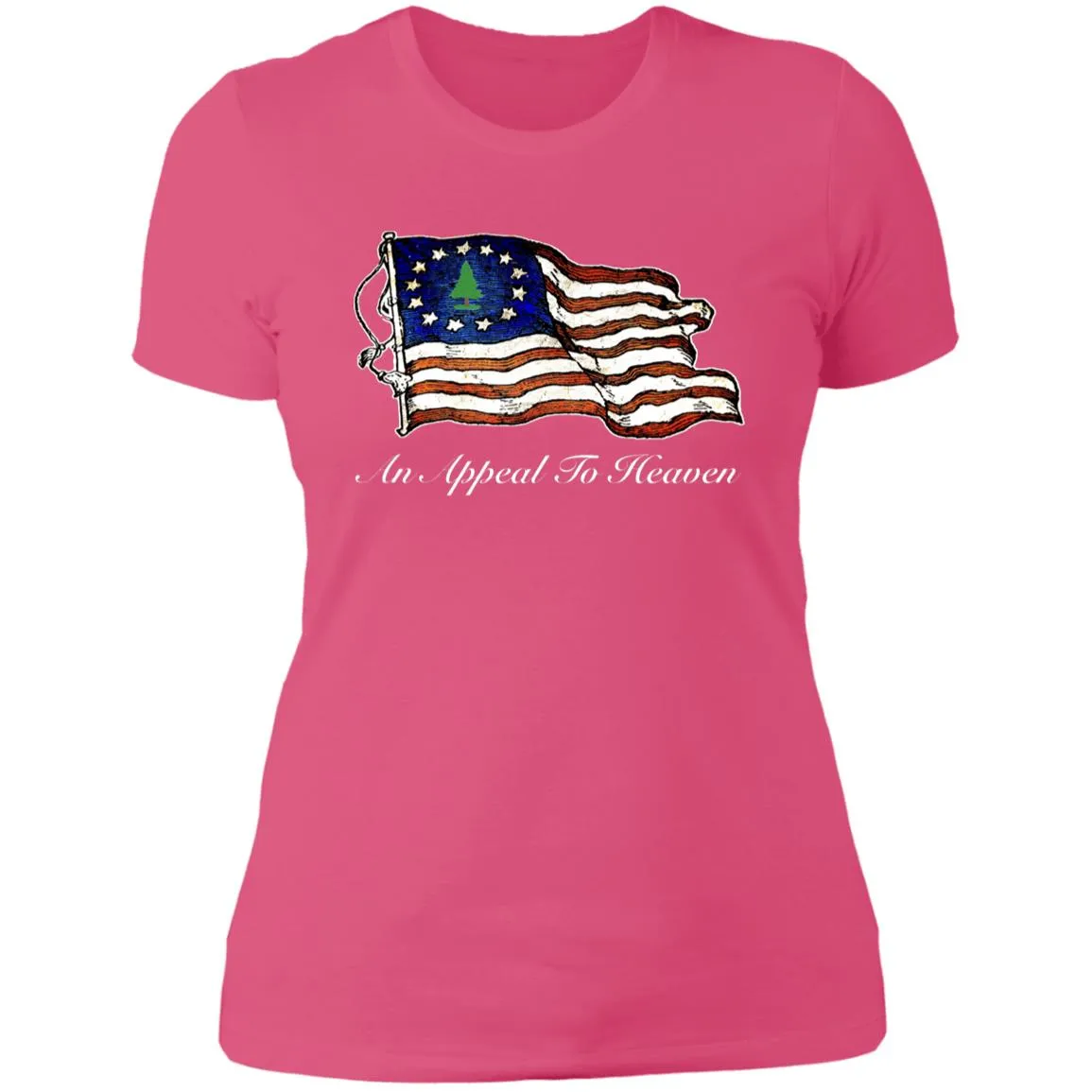 An Appeal to Heaven 1776 Ladies' Boyfriend T-Shirt