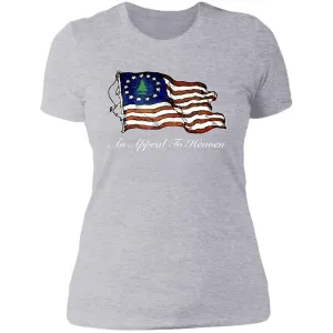 An Appeal to Heaven 1776 Ladies' Boyfriend T-Shirt