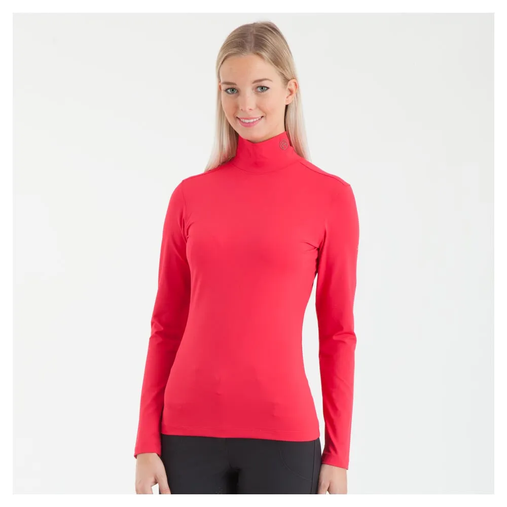 Anky Mockneck Ladies Shirt | Long Sleeve Shirt