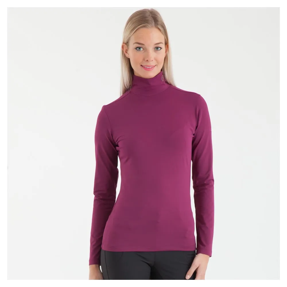 Anky Mockneck Ladies Shirt | Long Sleeve Shirt