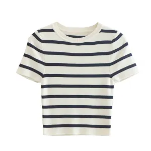 Bani Knitted Striped Top