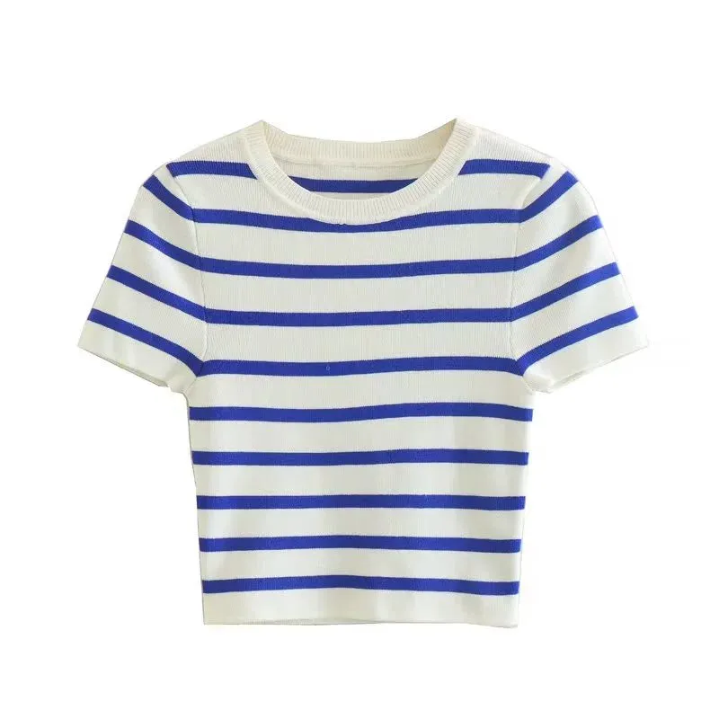 Bani Knitted Striped Top