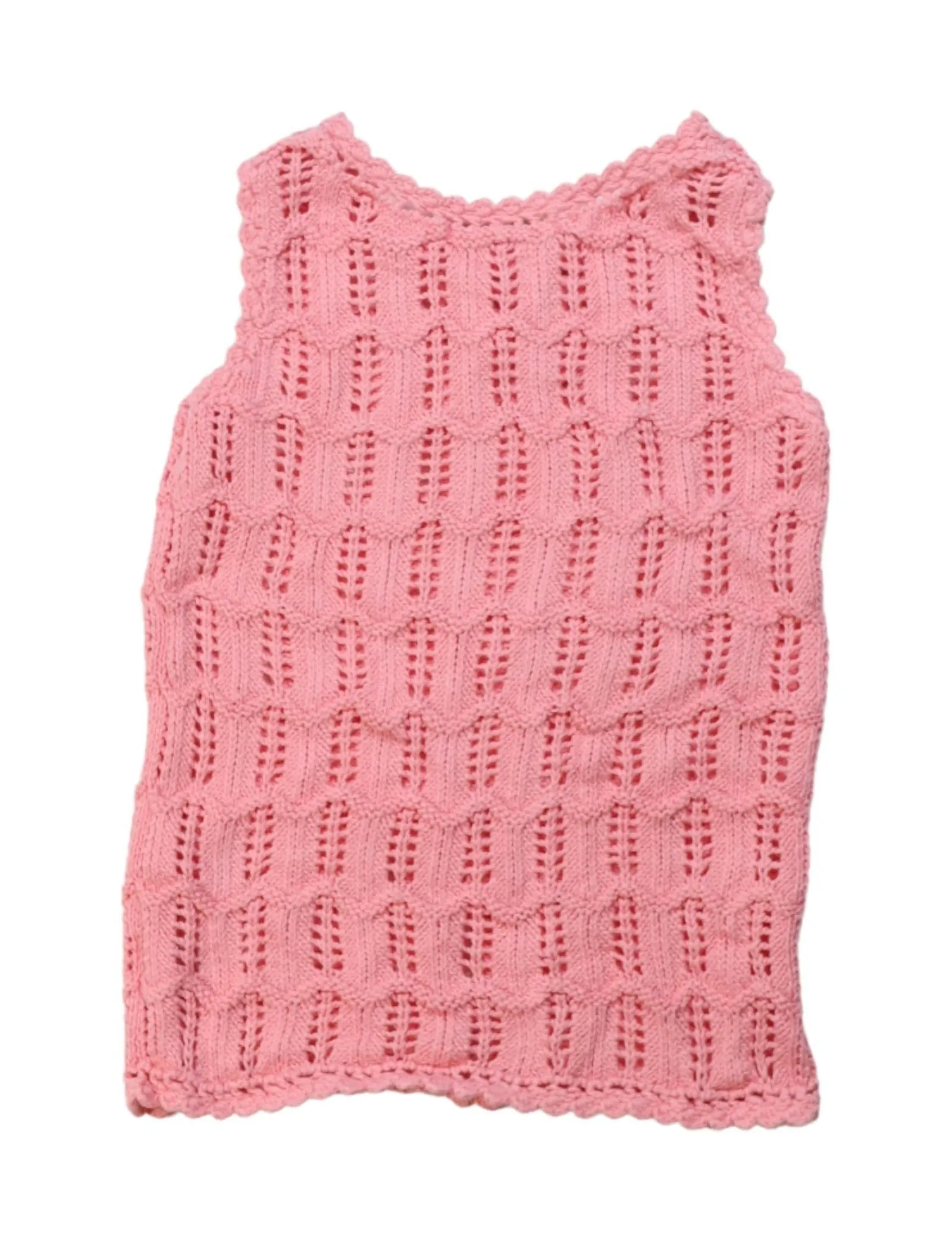 Bonpoint Sleeveless Knitted Top 8Y