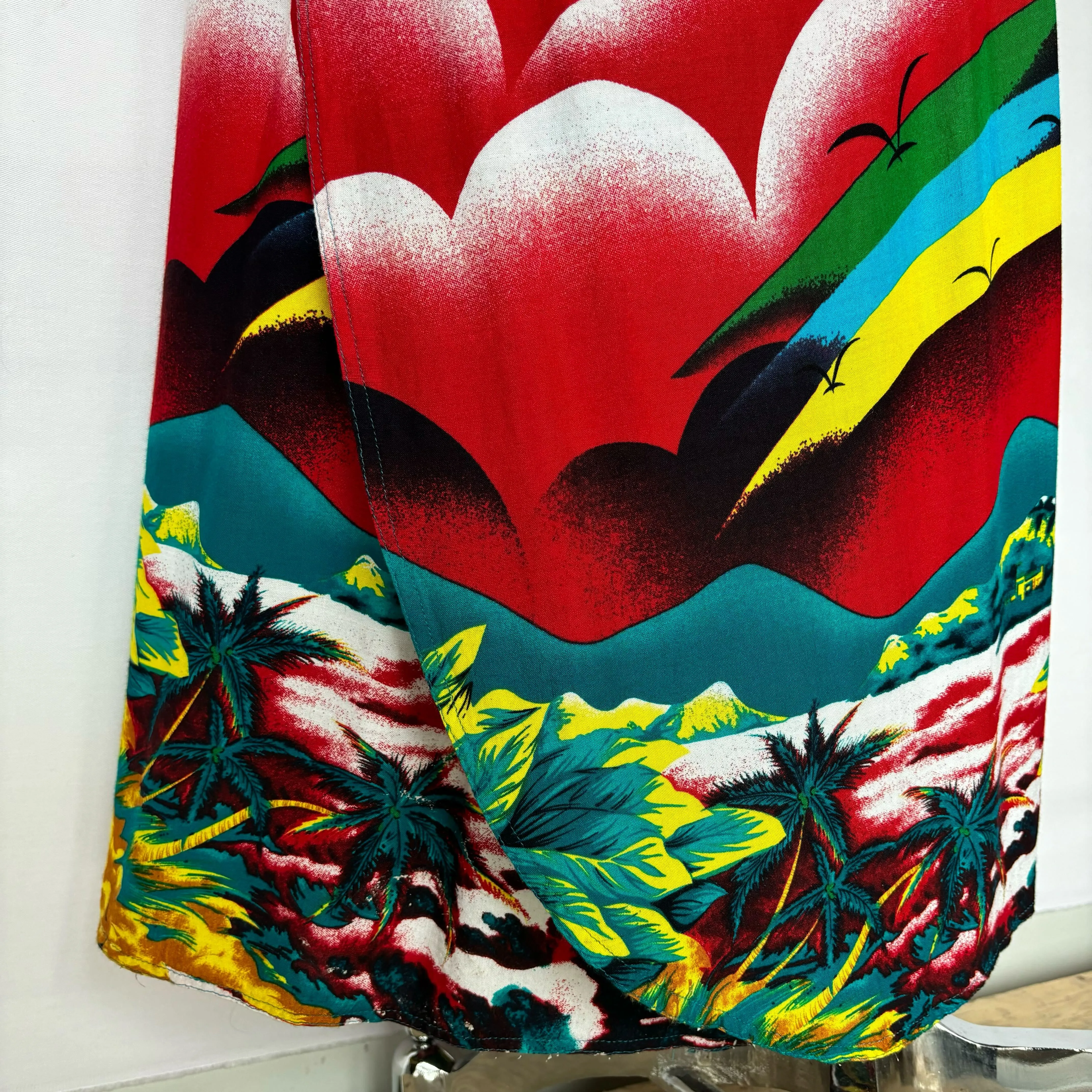 Bright & Colourful Wrap Skirt