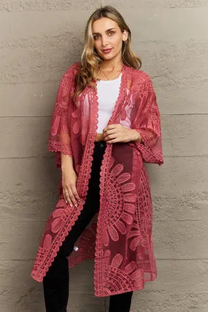 Justin Taylor Legacy Lace Duster Kimono