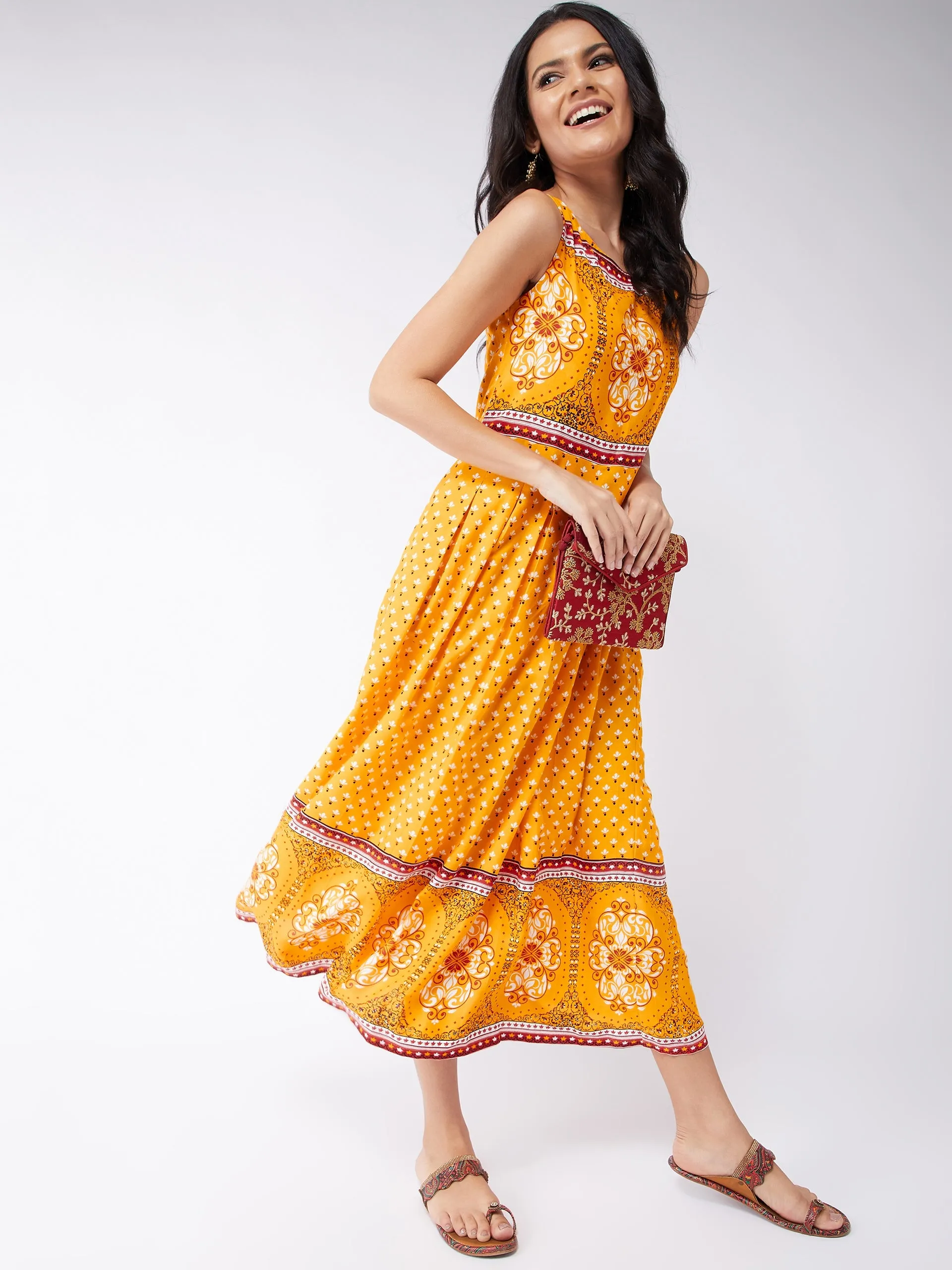 Kasturi Digital Printed Dress