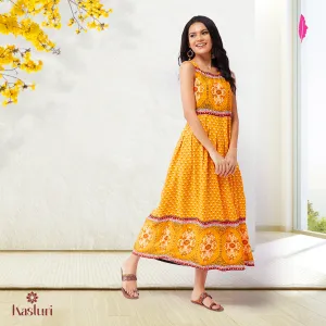 Kasturi Digital Printed Dress