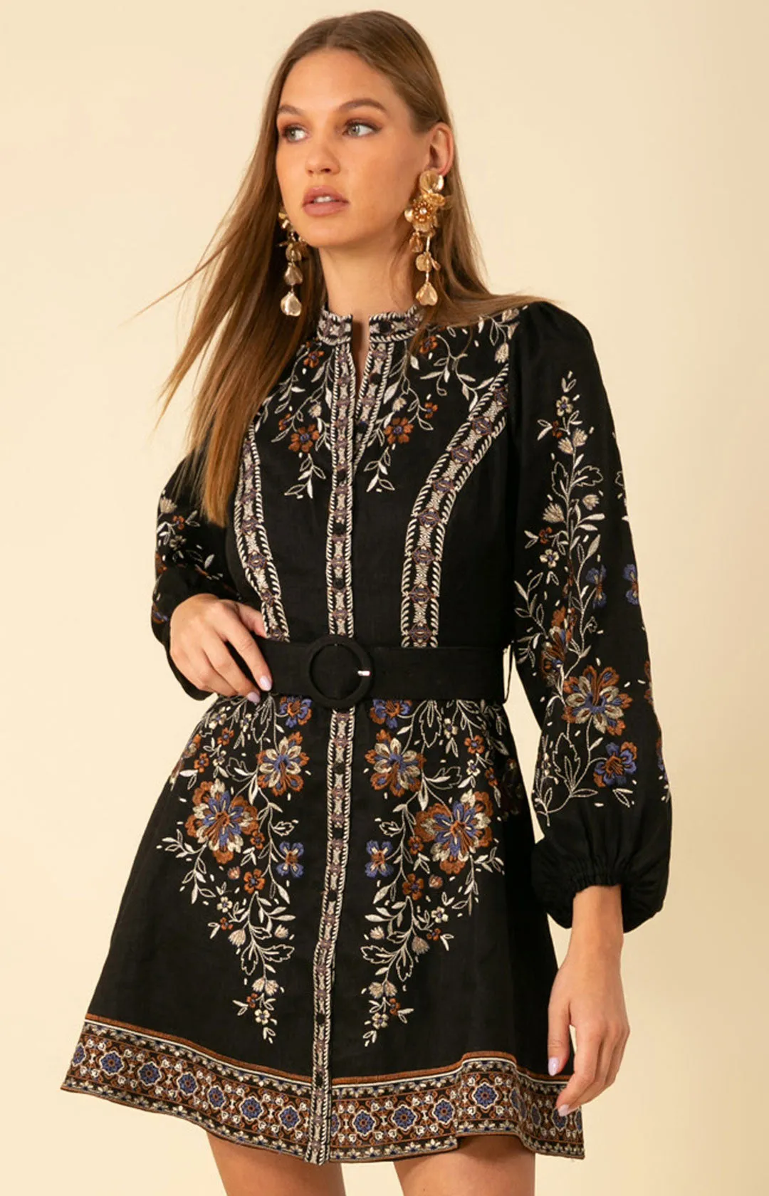 Melissa Embroidered Dress