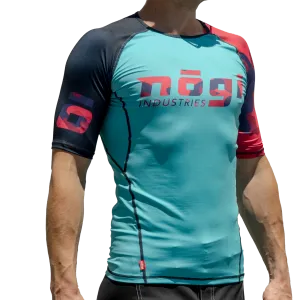 Recall Camo Short Sleeve Rash Guard