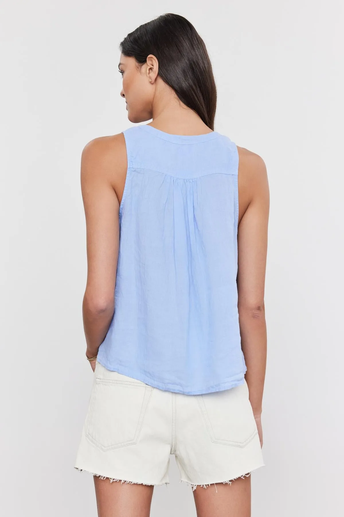 TACY LINEN TANK TOP