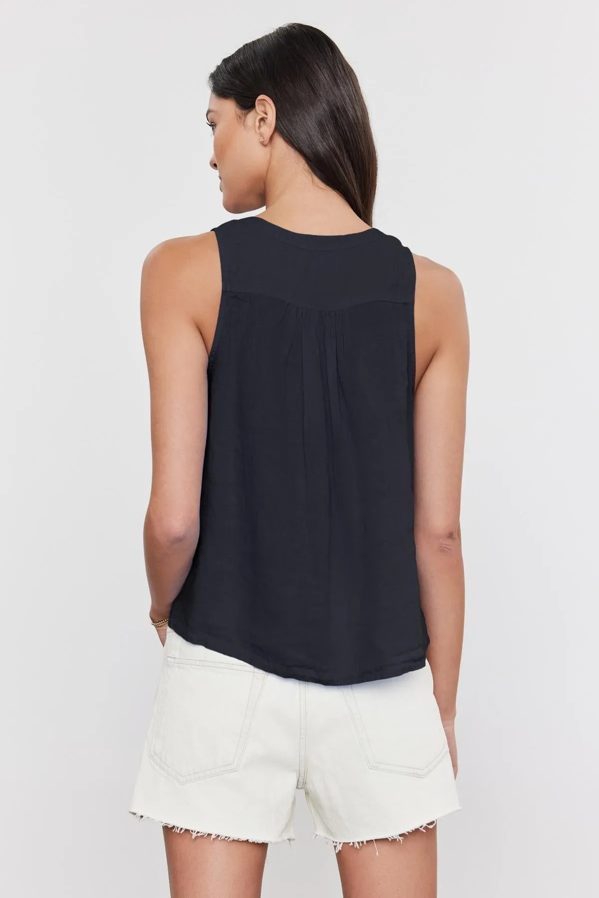 TACY LINEN TANK TOP