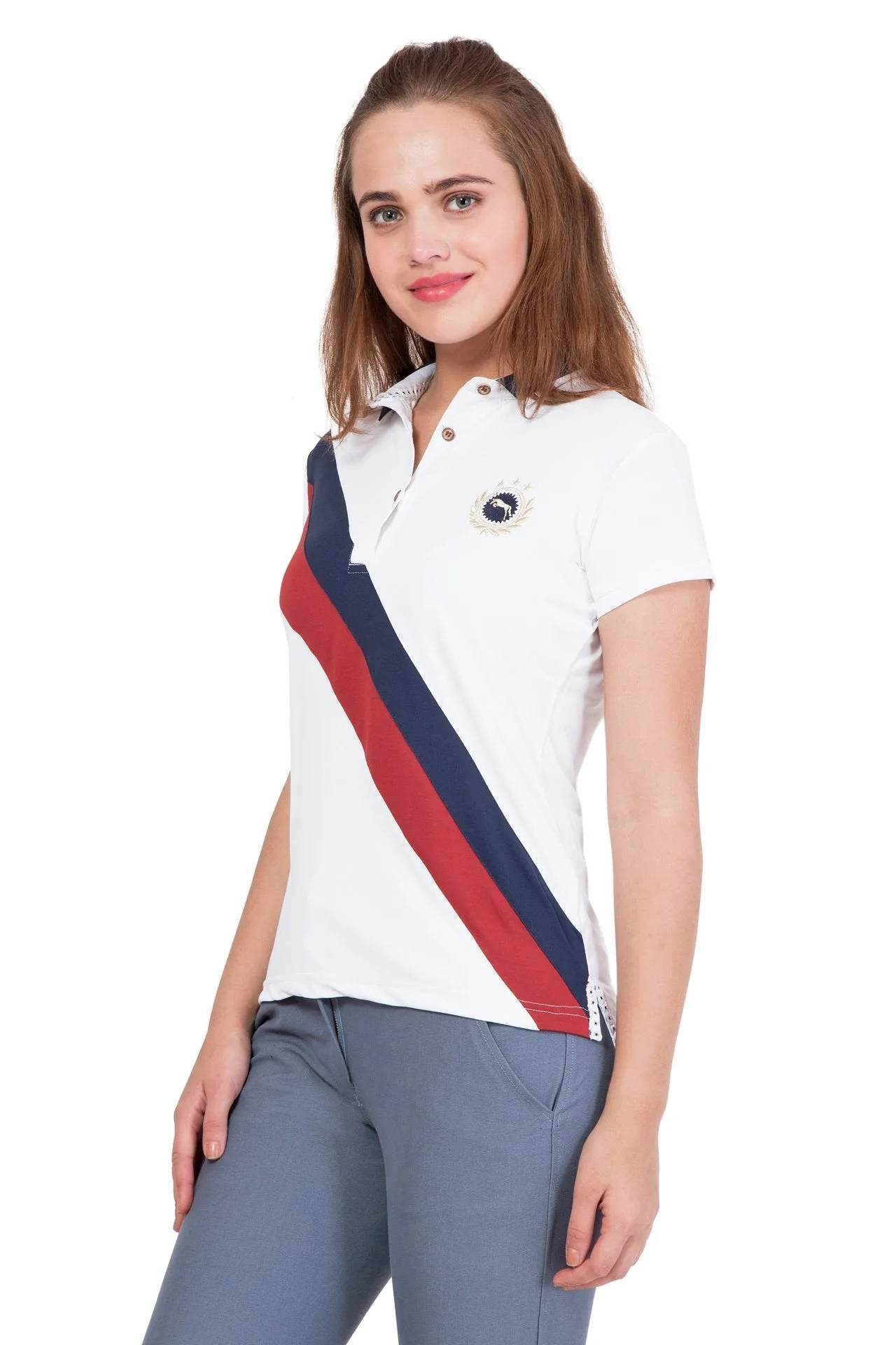 Women Short Sleeve Polo T-Shirt